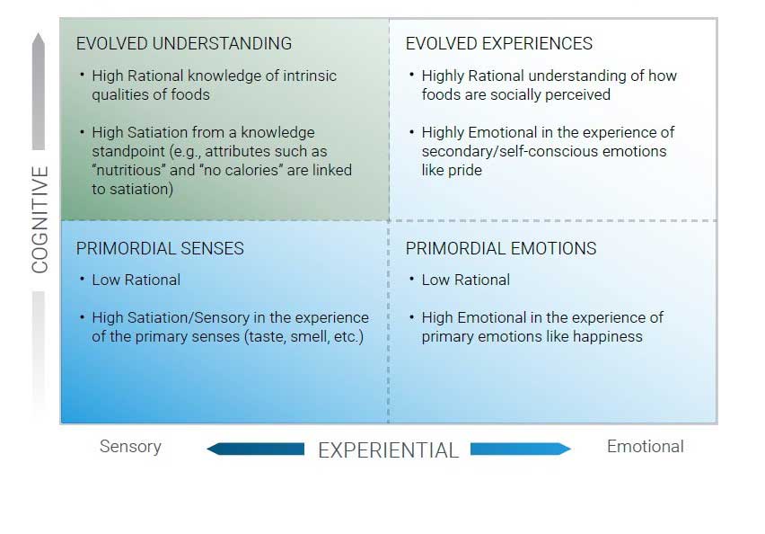 Four Quadrants of The Food Associations Taxonomy